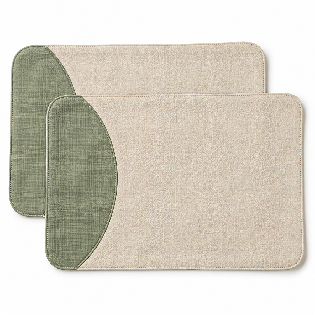 QuietCurve Placemat Pair