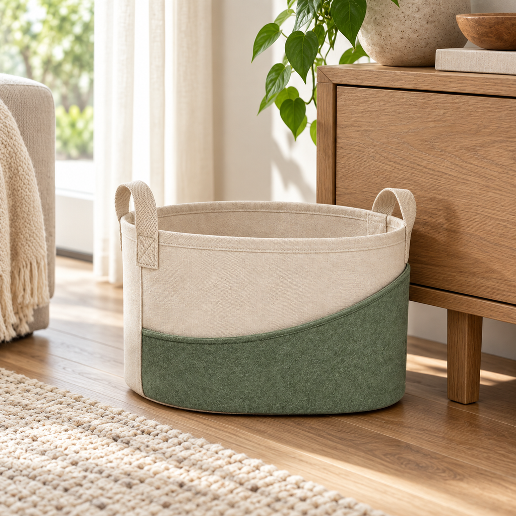 CrescentLoop Storage Basket