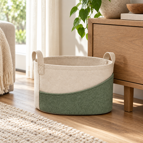 CrescentLoop Storage Basket