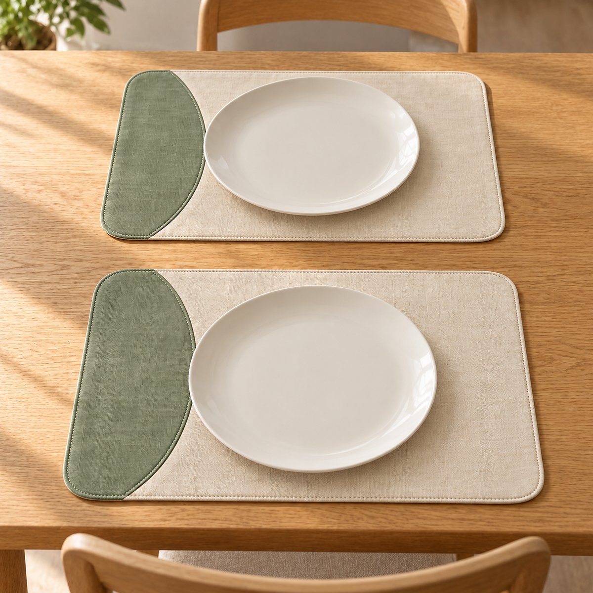 QuietCurve Placemat Pair