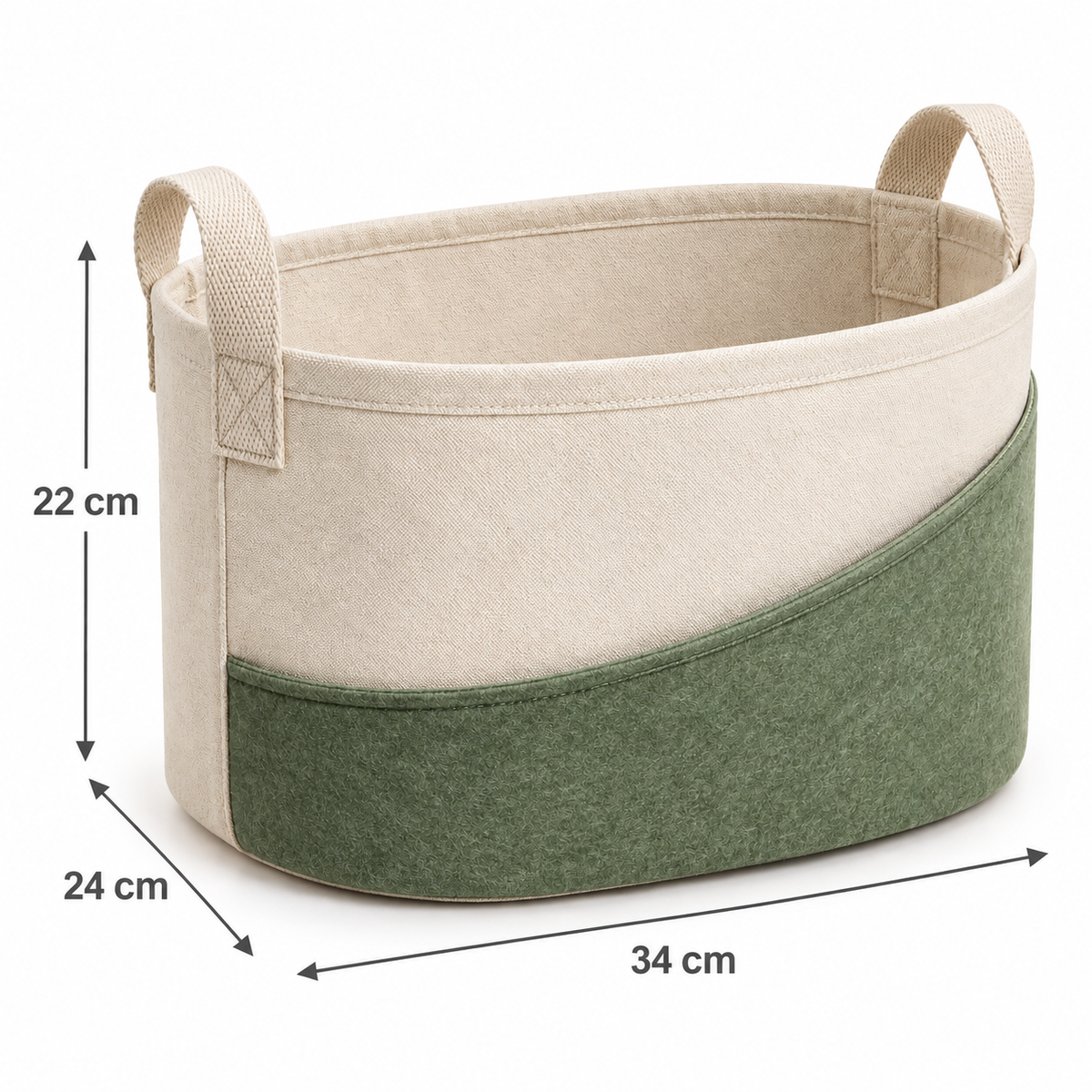 CrescentLoop Storage Basket